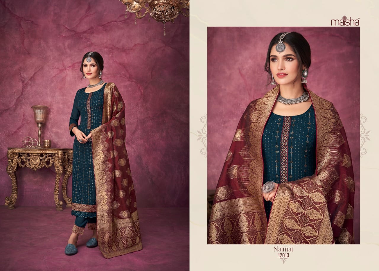 Naimat By Maisha 12013-12018 Designer Salwar Suit Catalog